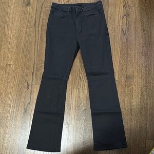 Joes Jeans Faded Deep Black Flawless Honey High Rise Curvy Bootcut Denim Jeans